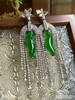 老坑玻璃种帝王绿海马耳坠【4162308】具体价格微信咨询 商品缩略图3