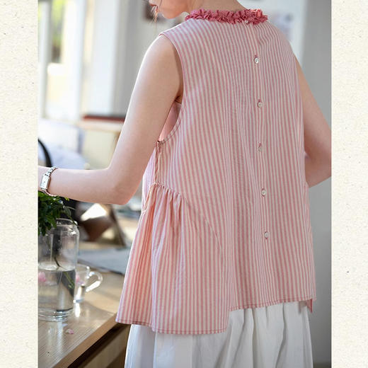 裁缝学苑AQ342无袖衬衫纸样女装新款夏款无袖衬衣小衫上衣服装打板 商品图1