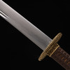 沈广隆雁翎刀 龙泉沈广隆传统一体刀剑  手工刀剑 花纹钢 未开刃 商品缩略图5
