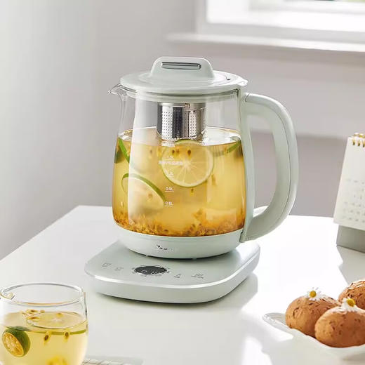 小熊YSH-B18P1养生壶煮茶壶电水壶花茶壶1.8L电热烧水壶 商品图3