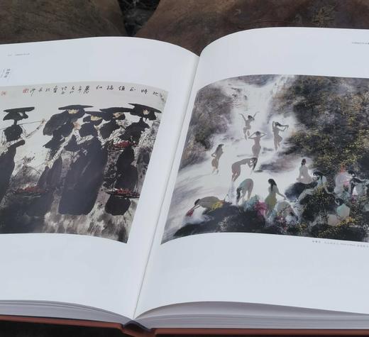 《中国画百年全集》，布面精装，8开函套装，全10册，两箱，魏广军主编，河南美术出版社2022年一版一印，定价29800，售价1688元。 商品图10