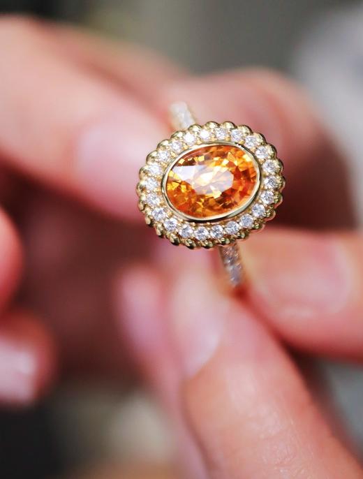 1.62ct 4.16g 芬达石戒指 商品图2