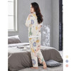 睡衣女纯棉春秋季开衫长袖长裤全棉全棉家居服套装   芬腾 商品缩略图3