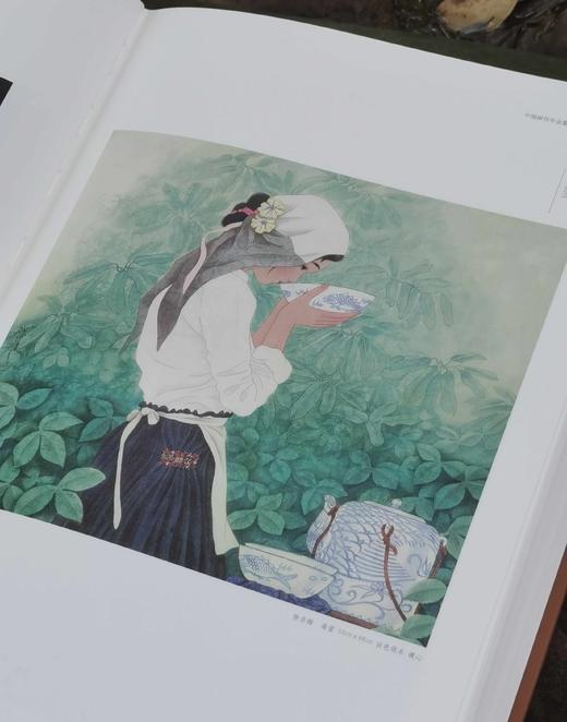 《中国画百年全集》，布面精装，8开函套装，全10册，两箱，魏广军主编，河南美术出版社2022年一版一印，定价29800，售价1688元。 商品图12