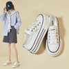 ZHR则则厚底小白鞋女2024夏季新款松糕底增高板鞋透气运动休闲鞋 商品缩略图1