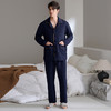芬腾睡衣男空气棉夹层秋冬纯棉长袖套装青年宽松加大码家居服春秋 商品缩略图4