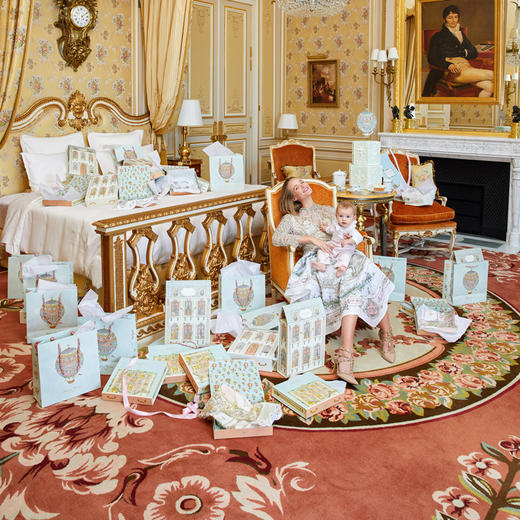 法国Atelier Choux 精致插画礼盒 包巾包被服饰送礼 商品图2