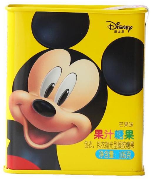 Disney/迪士尼 果汁糖果芒果味105g 商品图0