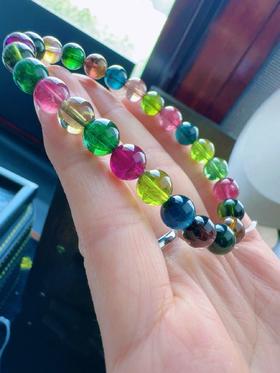 17.4g 7.5mm 碧玺手链