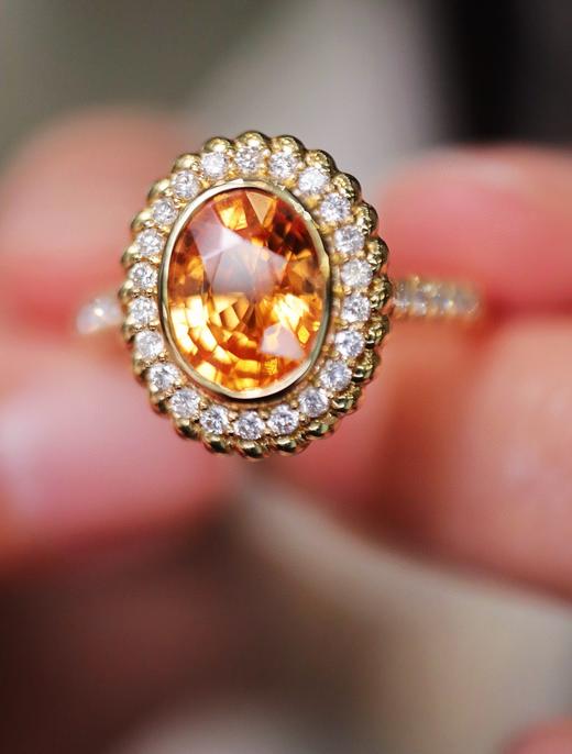 1.62ct 4.16g 芬达石戒指 商品图1