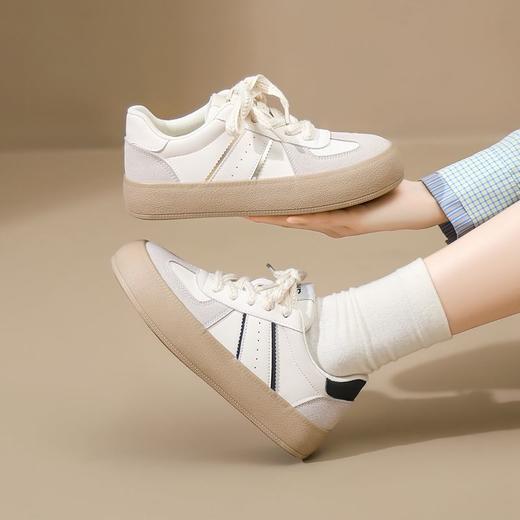 ZHR则则厚底德训鞋女百搭小白鞋2026夏季爆款软底透气运动鞋板鞋 商品图7