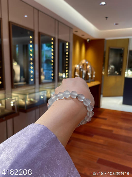 玻璃种珠子手串【4162208】具体价格微信咨询 商品图2