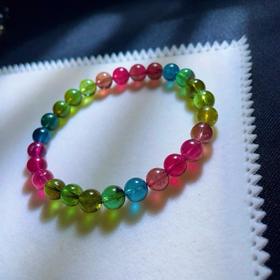 12.4g 7mm 碧玺手链