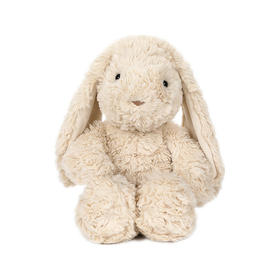 McHugs妮娜兔可加热毛绒玩偶薰衣草抱睡玩具安抚娃娃公仔生日礼物 3岁+