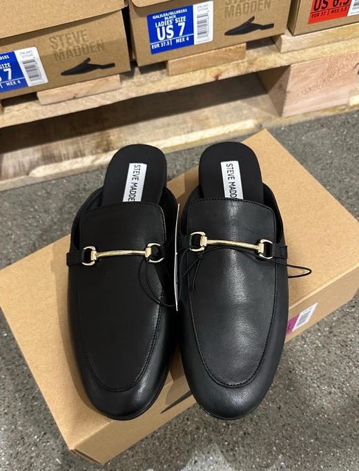 Gucci同款半拖鞋，穿出去炸街，气场全开❤️Steve madden 乐福拖鞋，美国直邮 商品图0