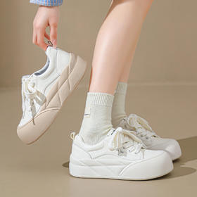 ZHR休闲鞋女2024春秋新款萌趣大头休闲鞋ins百搭面包鞋女