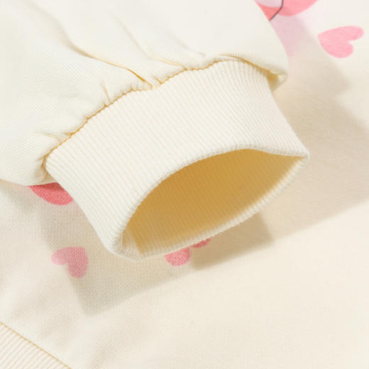 迪士尼童装女童套头卫衣2024秋季新款甜美米妮爱心印花宝宝衣服ZD3DS011 商品图5