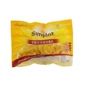 辛普劳 香脆冷冻波纹薯条 300g/袋