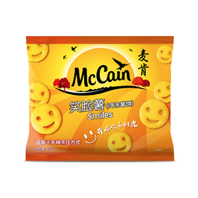 麦肯 笑脸薯冷冻薯饼 500g