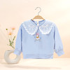 迪士尼童装女童甜美套头卫衣春秋新款黛西宝宝卡通花边蕾丝娃娃领ZD3DS004 商品缩略图2
