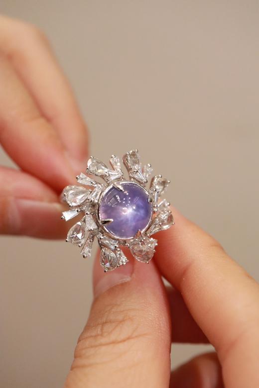 9.44ct 蓝宝石戒指 商品图1