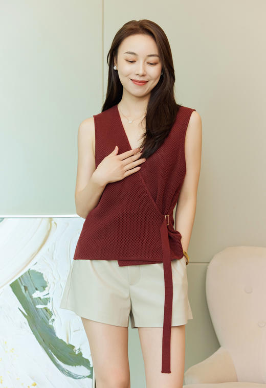 百搭神器|显瘦蛋白皮短裤 商品图4