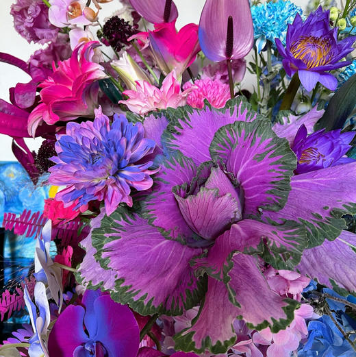 《流年异彩》高奢定制蓝色色抱抱桶 商品图3