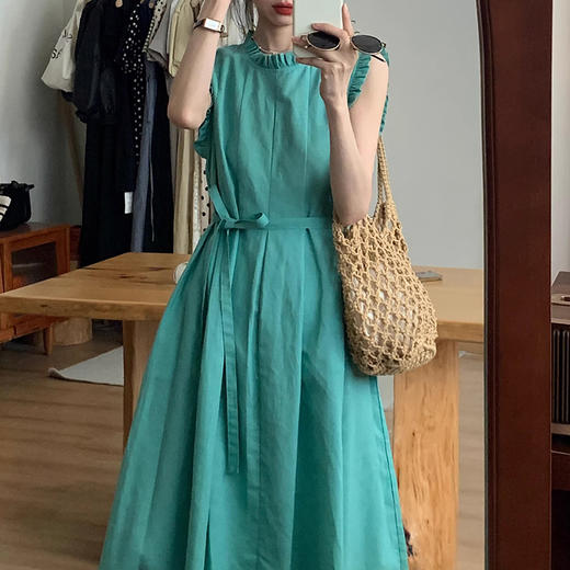 裁缝学苑AS319法式棉麻连衣裙纸样女装夏季新款长裙子版型图纸 商品图1