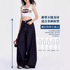 深蓝美式宽松阔腿牛仔裤女2024年秋季新款垂感慵懒休闲拖地直筒裤 商品缩略图3