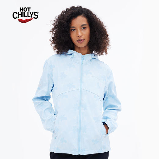 HOTCHILLYS热椒软壳衣抓绒夹克女防风保暖户外加绒外套上衣显瘦5510/5511 商品图1