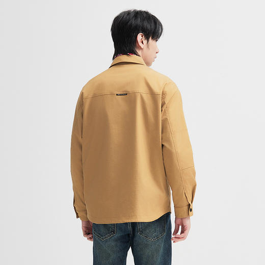 【新品上新】HX 春秋季翻领茄克衫外套S105433048101/02/03 商品图5