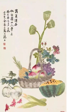  这花鸟，形神必肖，栩然若生，美不胜收 