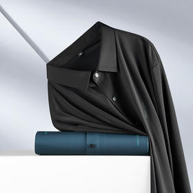 【高弹】【新款DPF】大依优型大码长袖衬衫男装加肥加大体恤大号上衣胖子休闲商务