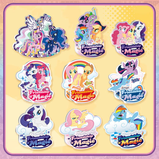 卡游 小马宝莉-立牌-友谊绘影-筑梦版KAYCWGZ-XMBL-LP2X 商品图5