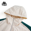 Kappa卡帕背靠背运动防风衣女款2024新款防晒开衫外套防泼水上衣K0E62FJ01 商品缩略图2