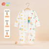 贝贝怡新生儿全棉前开连体衣A类男女宝宝婴幼儿春秋国潮哈衣爬服ZB3DL029 商品缩略图1