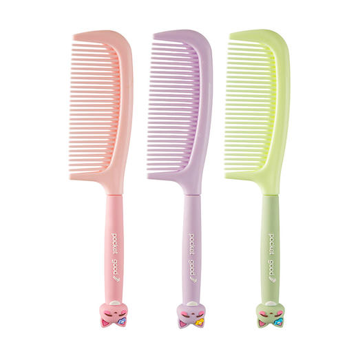 「9.9到手！多巴胺配色」梳子女士气囊梳梳头长发卷发防静电蓬松梳居家日用头皮经络按摩梳 商品图4