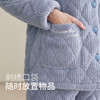 <有书独家>芬腾【加厚加绒三层夹棉】睡衣女秋冬季冬天珊瑚绒超厚家居服套装 商品缩略图3