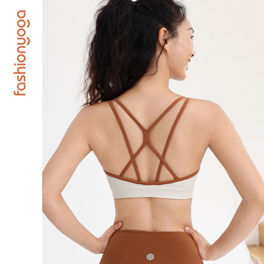 凡圣瑜伽双肩带美背瑜伽胸围运动BRA  FC14164 商品图8
