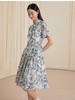 VGRASS维格娜丝24年秋季丝绵纺印花连衣裙 商品缩略图2