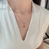 简约精致六芒星星球微镶设计高级感项链 商品缩略图5