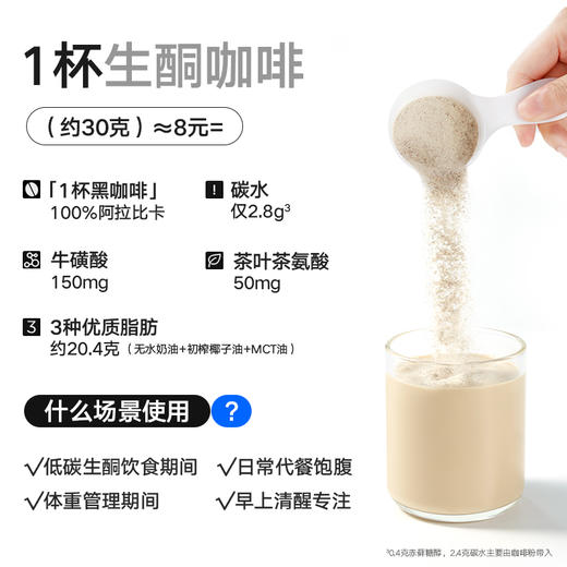 理想燃料丨生酮咖啡冲饮版桶装900g 商品图3