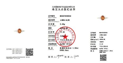 1.59ct 芬达石戒指 商品图4