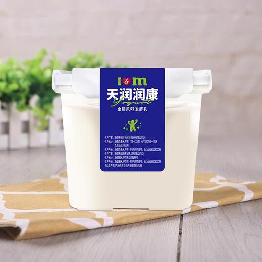 天润 润康酸奶豆腐大桶装老酸奶 1kg/桶装 商品图0