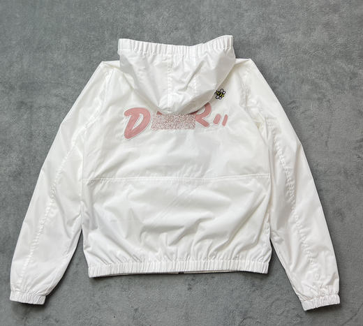 CD 2024秋季新款 宽松双层胸前刺绣小标高端帖皮绣 休闲连帽风衣外套 男女同款 特惠 Z-11919 商品图12