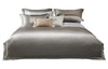 水星家纺色织提花真丝四件套-奢·溢彩(米色/冰川灰)两种颜色床上用品 商品缩略图2