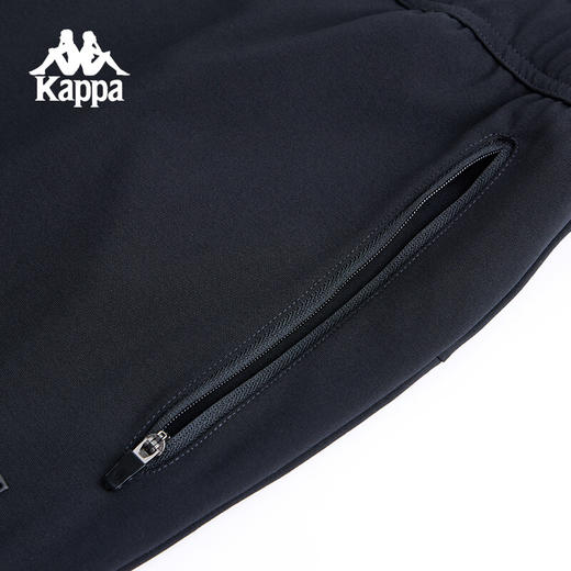 Kappa卡帕背靠背运动长裤2024新款复古跑步裤子针织直筒裤男款潮K0E52AK40 商品图3