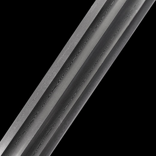 大永乐剑 花纹钢宝剑 清式宝剑 龙泉沈广隆宝剑 一体刀剑 未开刃 商品图5