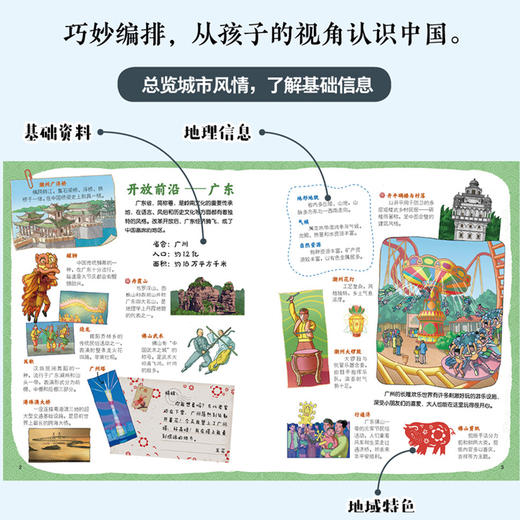 《漫画游中国+世界》全8册 6~12岁 北师大地理教育学教授主编 2000多个知识 涵盖了地理、历史、文化、生态等多方面的内容 商品图3