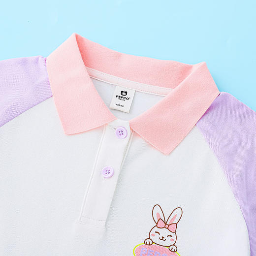 411-童翻领短袖针织衫 商品图4